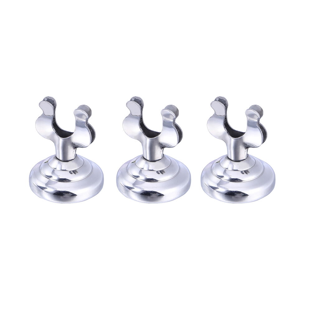 Miangastore 3Pcs Stainless Steel Menu Stand Portable Table Number Holder Menu Place Holder Meal Holder for Restaurant