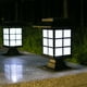 thumbnail image 1 of Luces solares LED para exteriores, focos para paisajismo, luces de jardín, luces solares inalámbricas para exteriores, pasarelas (paquete de 2), luces solares de luz blanca., 1 of 8