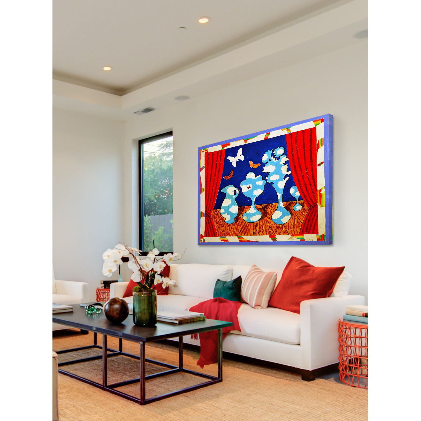 Marmont Hill "Brevity" by Wayne Ensrud Painting Print on Canvas