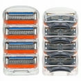 thumbnail image 2 of 16pcs 5 Layers Shaver Blades Compatible Cartridges Men Care For Gillette Fusion Razor, 2 of 3