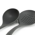 thumbnail image 3 of Oster Ridgecrest 2 Piece Silicone Kitchen Tool Skimmer and Ladle Set in Gray, 3 of 5