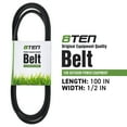 thumbnail image 2 of 8TEN Deck Belt for MTD Cub Cadet XT1-LT42 754-05021 954-05021 810-CBL2391T, 2 of 4
