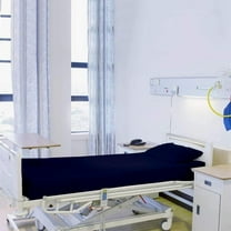 EASYCOT Hospital Bed 3 Piece Sheet Set- 600 TC Sheets 100% Soft Egyptian Cotton - for Hospital Bed Sheets - 8" Deep Pocket Twin Size ( Navy Blue )