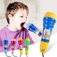 HLJHKJWM New Wave Back Microphone & Sound Back Electric Toy Kids Gift