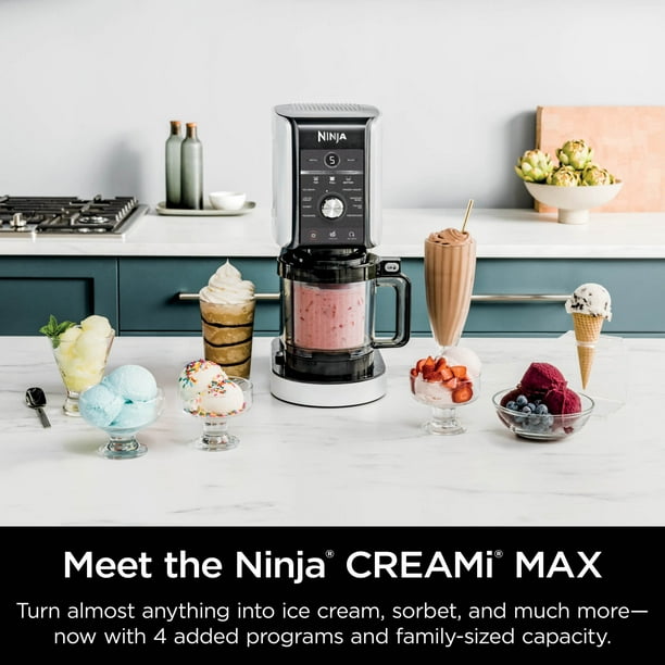 Ninja CREAMi MAX, 9-in-1 Ice Cream & Frozen Treat Maker for Ice