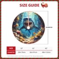 thumbnail image 2 of Sikiie Colorful Underwater Shark Nativity Christmas Tree Skirt, Jesus Christian Winter Holiday Tree Mat Decoration(30-48IN)30", 2 of 6