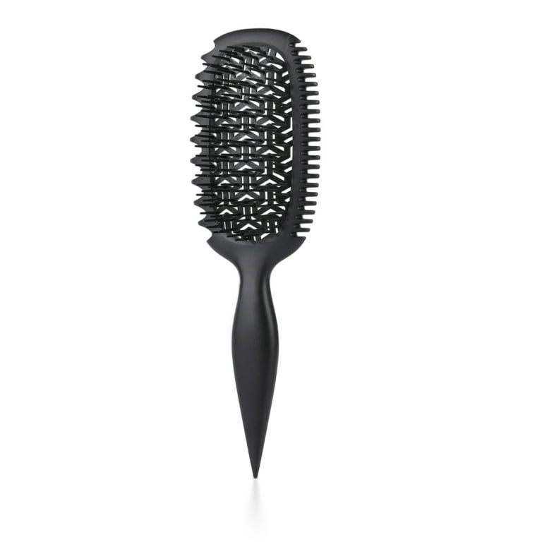 Candy Brush Curl Defining Vented Hair Brush for Effortlessly Detangling & Blow Drying, Professional Airflow Brush for All Hair Types, Shaping & Styling Wet Hair Brush for Women and Girl, Idea Gift