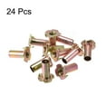 thumbnail image 3 of M10x30mm T-Nuts 4 Pronged Tee Nut Carbon Steel Color Zinc Plating 24 Pack, 3 of 5