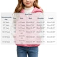 thumbnail image 4 of KICILVS Girls Puffer Vest Zip Up Hooded Sleeveless Jacket with Pockets for Fall and Winter Warm Waistcoat 4-15 Years, 4 of 9