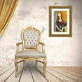 thumbnail image 3 of Modigliani, Amedeo 22x32 Gold Ornate Wood Framed with Double Matting Museum Art Print Titled - Jeanne Hebuterne, sitzend, 3 of 4