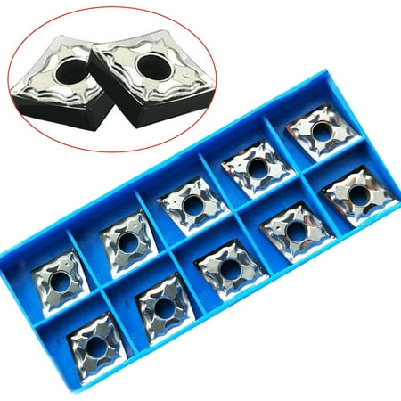 

10PCS CNMG431HA H01 / CNMG120404HA H01 Carbide Inserts for Aluminum
