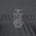 thumbnail image 3 of CafePress - Phi Sigma Pi Shield Black Wordmark T Shirt - Mens Tri-blend T-Shirt, 3 of 4