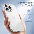 thumbnail image 6 of JETech Ultra Slim (0.35mm Thin) Case for iPhone 16 Pro Max 6.9 Inch, Camera Lens Full Protection, Lightweight Matte Finish PP Hard Minimalist Cover (Frosted Clear), 6 of 6