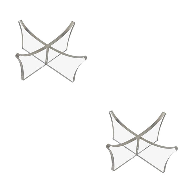 Advancent Soporte para bolas Material de primera Superficie lisa Acrílico Bolas Bastidores Práctico Ahorro de espacio Esferas Forma Type1 NO1