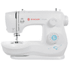 SINGER Simple 3337 Lightweight & Portable Sewing Machine With 108 Stitch Applications, LED Light & 1-step Buttonhole | Used for Crafting and Sewing - White