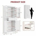 thumbnail image 3 of Yesurprise 72" Kitchen Pantry Cabinet, Tall Kitchen Pantry Storage Cabinet with 4 Doors and 1 Drawer, Kitchen Storage Cabinet, Adjustable Shelves, for Kitchen, Dining Room, Living Room, White, 3 of 6