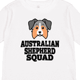 thumbnail image 4 of Inktastic Dog Australian Shepherd Squad Boys or Girls Long Sleeve Toddler T-Shirt, 4 of 5