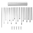 thumbnail image 1 of 1 Set Kalimba Keys Bridge Saddle Thumb Piano Replacement Part Accessories(17 Keys), 1 of 4