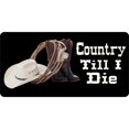 thumbnail image 1 of Country Till I Die Photo License Photo Plate, 1 of 1