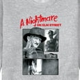 thumbnail image 3 of Nightmare On Elm Street - Elm Street Freddy - Men's Crew Neck Fleece Pullover, 3 of 5