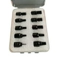 thumbnail image 3 of Heavy Duty Screw Extractor Set - 10 Pieces For Stripped & Damaged Fasteners!, 3 of 10