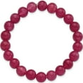thumbnail image 2 of Fashion Strawberry Quartz 8.50Mm Beaded Stretch Bracelet (Width 8.5) - Jbsp, 2 of 5