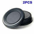 thumbnail image 3 of 2X/set Plastic Rear Lens and Body Cap Cover For Pentax PK T2F2 U6D1 High K M0T7 B5I9, 3 of 8