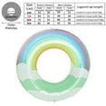 thumbnail image 2 of Inflatable Pool Floats Tube Rings, Pool Tubes, Pool Floaties Toys, Beach Swimming Party Toys for Kids and Adults, 2 of 5
