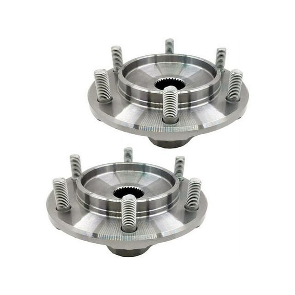 Front Wheel Hub Assembly Set - Compatible with 2010 - 2015 Toyota Tacoma 4WD 2011 2012 2013 2014