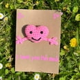 thumbnail image 1 of Creative Crochet Greeting Card 2025 New Handmade Cute Knitting Crochet Greeting Cards Knitted Card For Mother's Day And Birthdays, 1 of 3
