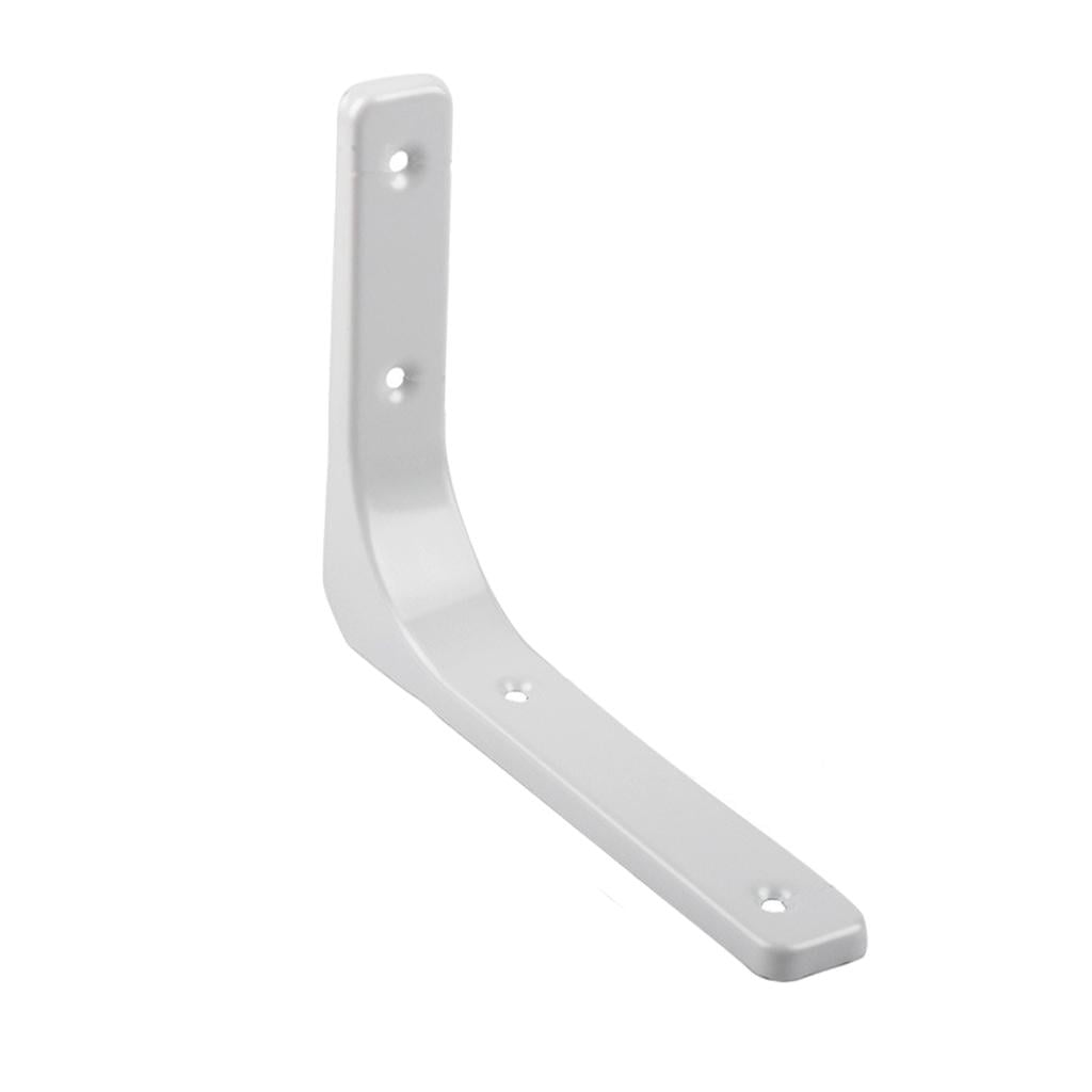 Sturdy Floating Shelf Bracket, Space Saving DIY Bracket Hotel Bar White
