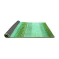 thumbnail image 2 of Ahgly Company Indoor Rectangle Solid Turquoise Blue Modern Area Rugs, 5' x 8', 2 of 4
