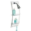 iDesign Arc Shower Caddy with Suction, Clear