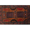 thumbnail image 1 of Ahgly Company Indoor Rectangle Traditional Red Brown Persian Area Rugs, 2' x 5', 1 of 6