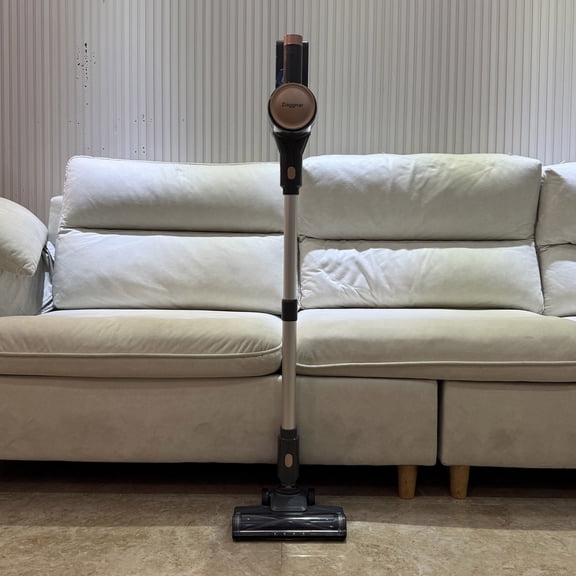 Ziaggnar Vacuum Cleaner, Lightweight Vacuum Cleaner with Powerful Suction, 2200mAh Battery, 40 Mins Runtime, Self-Standing, Rechargeable Vacuum Cleaners for Home Hardwood Floor Carpet Pet Hair