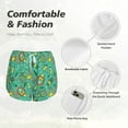 thumbnail image 6 of Fotbe Funny Animals in Jungle Womens High Waist Running Shorts Athletic Workout Quick Dry Shorts for Women with Pockets Gym Yoga Summer Shorts-Medium, 6 of 9