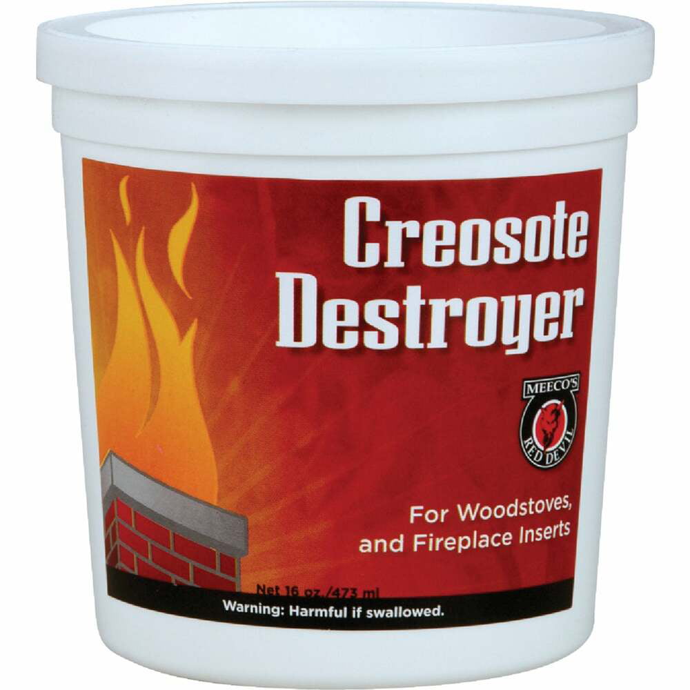 6 Pack Meeco's Red Devil Powdered Creosote Remover 