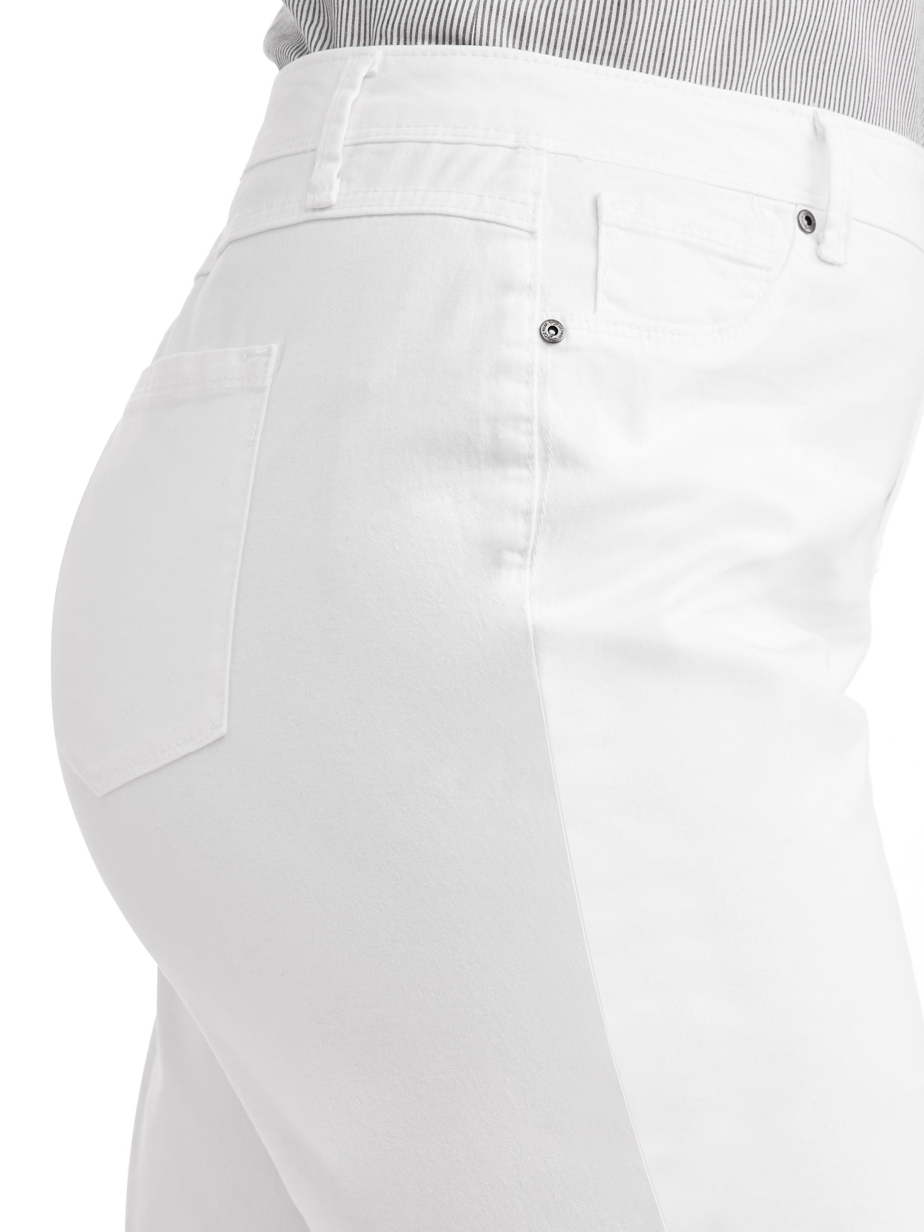 A3 Denim Women's Plus Size Bermuda Shorts, 11" Inseam, Sizes 16W-26W