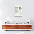 thumbnail image 3 of Aaroca Love Is Patient Christian Canvas Wall Art 1 Corinthians 13:4-8 Inspirational Quotes Pictures Wall Decor Positive Scripture Painting Print Farmhouse Wedding Gift for Home Bathroom Living Room, 3 of 3