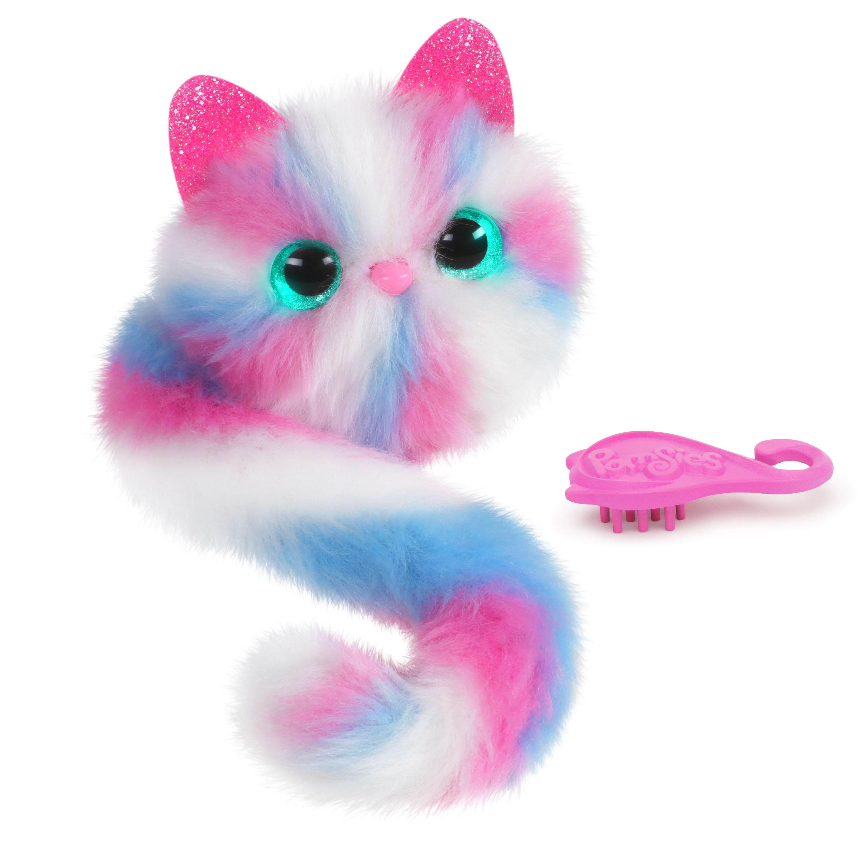 Pomsies Pompom Pets Assorted Kids Interactive Plush Toy Cat Kitty Pet Girls Gift 