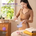 thumbnail image 4 of Mini Steam Iron, 1000w Portable Travel Iron, 180 Degree Foldable Mini Portable Steam Iron, 4 of 4
