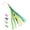 Green/ Blue, variant on BLUEWING 15in Big Game Trolling Lure with Double Rigged Hookset and 300lb High Strength Fishing Line Saltwater Fishing Lures for Wahoo Tuna Marlin Mahi Mahi Green/Black