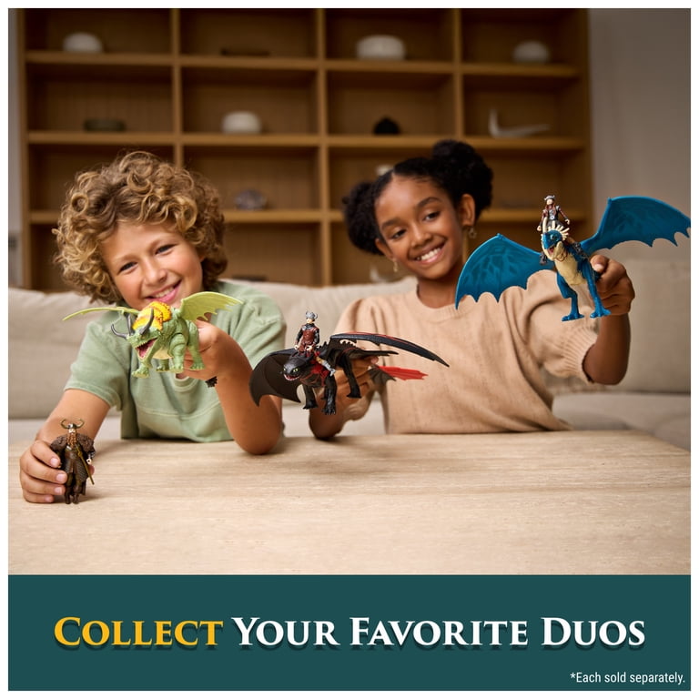 Dreamworks Dragons, How to Train Your Dragon, Rumblehorn & Stoick