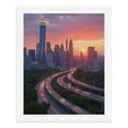 thumbnail image 5 of Paint By Numbers Kit for Adults Beginner - City Skyline Sunset Road View DIY Canvas Painting Kits for Adults, Frameless Paint By Number for Adults for Home Wall Decor 16x20 Inch, 5 of 7