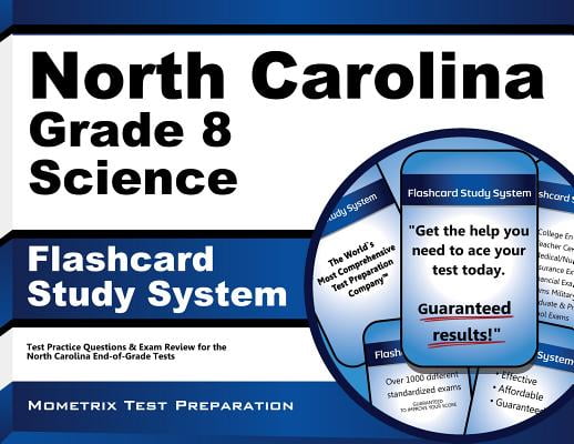 North Carolina Grade 8 Science Flashcard Study System
