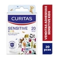 thumbnail image 3 of Venditas adhesivas Curitas sensitive piel sensible kids 20 pzs, 3 of 5