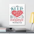 thumbnail image 4 of Scripture Walls  Keep Your Heart Proverbs 4:23 Bible Verse Canvas Christian Wall Art Ready to Hang Unframed, 4 of 17