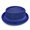 Blue, variant on Open Mesh Pork Pie Hat for Men with Adjustable Warm Day Size