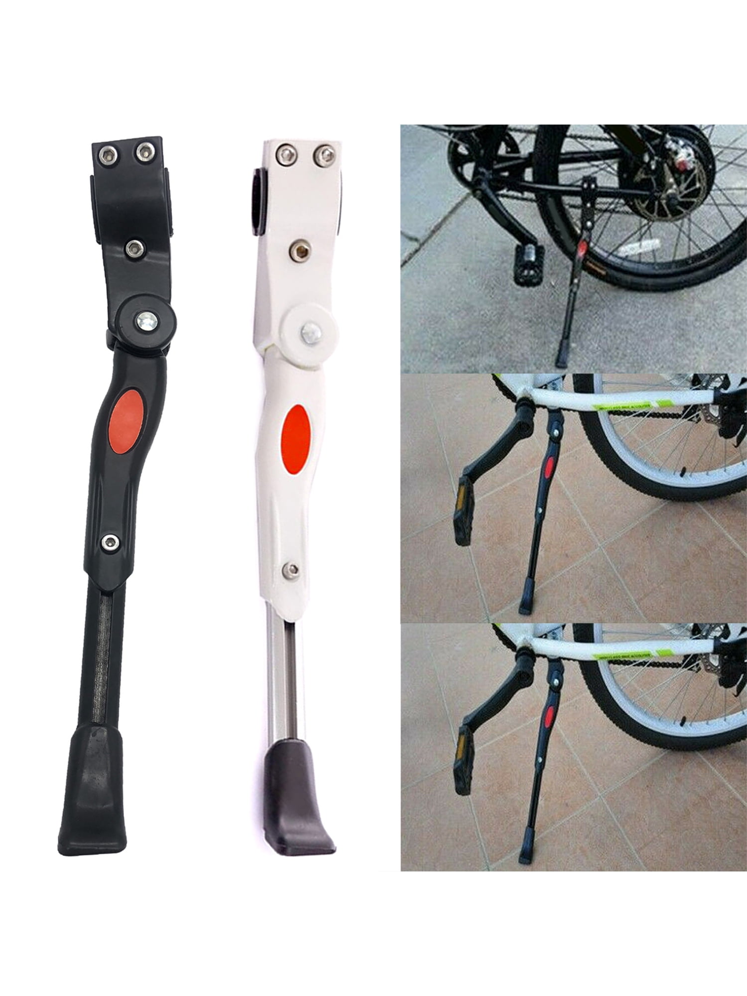 Adjustable MTB Bike Bicycle Cycling Cycle Leg Prop Side Rear Kick Stand
