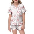 thumbnail image 2 of Luvoko Child Pajamas Medium Girl Pajamas 6t Girls Robe Children Robes Girls with Hood Toddler Girls Clothes Rompers Girl Pajamas 4t Bulk 2t Clothes after Swim Robe Girls Girls Fancy Robe 12 Zipper, 2 of 4